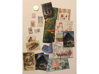 mix kompot miniatyrer bilder julkalender