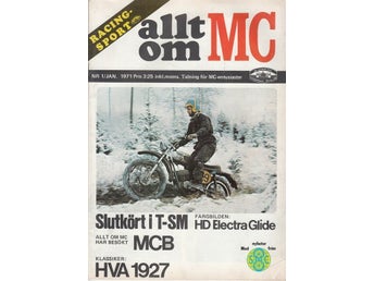 Allt om MC, nr 1, januari 1971