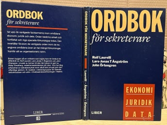 Ordbok för sekreterare Rolf Laurelli John Örtengren Lars-Jonas T. Ångström, bok