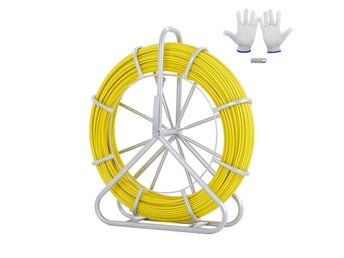 Glasfiber Kabeldragare 130 m för Kabelrör och Elinstallationer