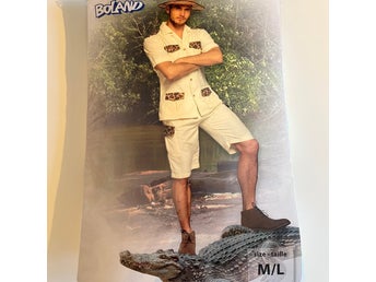 Maskeraddräkt safari, storlek M/L