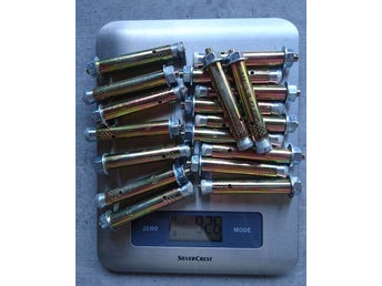 18st expanderbult / expansionsbult / betongexpander M8x80 mm