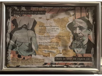 Richard Rupenus Original Collage - The New Blockaders - #1/1 - Noise - Dada