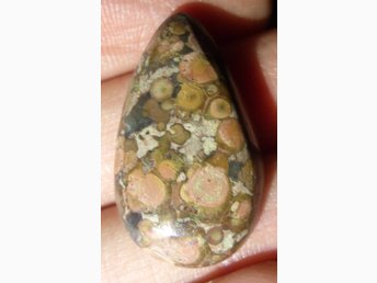 Asteroid jasper Cabochon