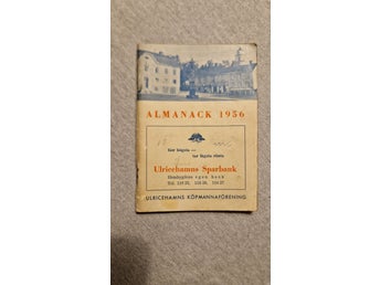 Almanacka 1956 - 70 år. Present till 70 åringen .