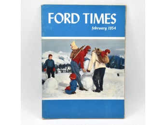 Ford Times February 1954 Tidning