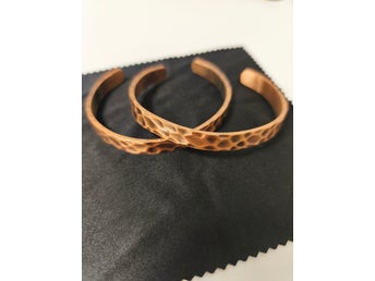 Koppar töjbara Armband