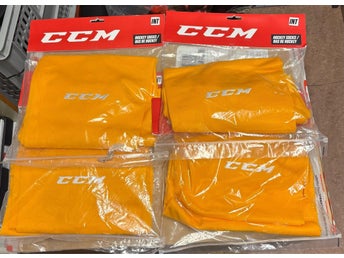 Nya paket med CCM Edge Hockeystrumpor / Damasker (Storlek INT) – 4 par
