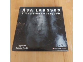 Åsa Larsson - Till dess din vrede upphör - Ljudbok på CD