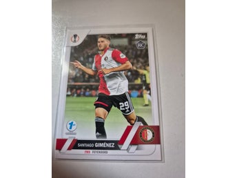 Santiago Giménez Topps RC 1st Edition Fotbollskort