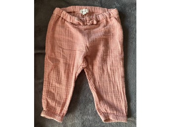 Newbie rosa, luftiga sommarbyxor, storlek 74