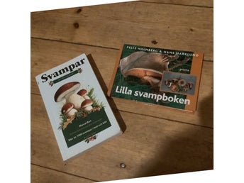 Svampguide x2 Marcel Bon Svampar Pelle Holmberg Hans Marklund Lilla svampboken