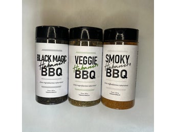 Kryddor/Rubs Habanero Bbq XL i 3-p