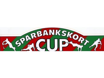 Klistermärke SPARBANKSKORT CUP 80-tal