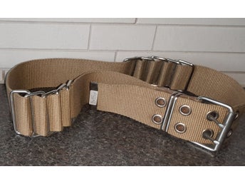 Textilskärp m Metalldetaljer* 90 -95 cm × 5cm