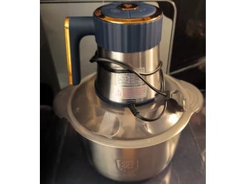 5L 500W 30000-40000rpm Multifunktionell elektrisk köttkvarn med 5 hastigheter