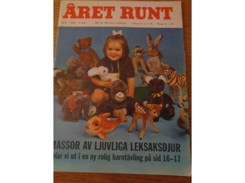 Året Runt nr8 1962 Ingrid Bergman, Charles Lindberg, Lill-Babs, Sophia Loren Lux