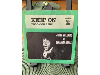 SINGEL: JERRY WILLIAMS: KEEP ON +1. Fr.1969.