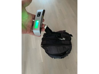 Bagagevåg 50 kg perfekt för resan för att slippa dyr övervikt Ny!