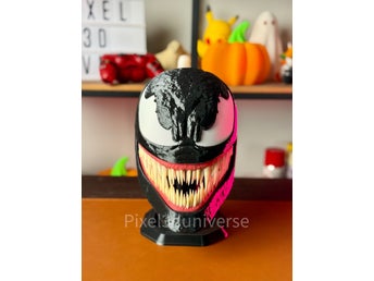 Venom Mask with stand - cosplay