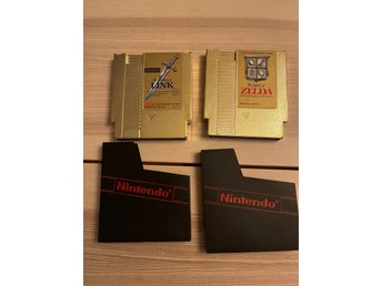 Zelda 1 & Zelda II The Adventure of Link - Nintendo NES