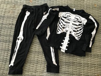 Pyjamas Skelett storlek 110116 Pyjamas Skelett storlek 110116