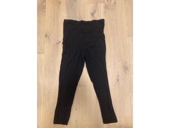 Svarta gravidleggings tights