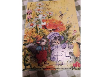 Pussel Puzzle 35 Bitar Par under Svamp 6,5 cm x 15 cm x 15 cm