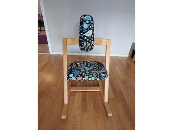STOKKE ERGONOMISK BALANSSTOL RETRO DESIGN NORGE, FINT SKICK! HÄMTAS!