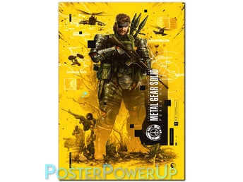 Metal Gear Solid Peace Walker - A3 Poster (29,7 x 42cm)