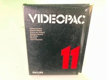Videopac 11 - Cosmic Conflict - Pap