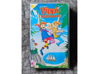 PIPPI I SÖDERHAVET - ,SVENSK TAL - VHS .