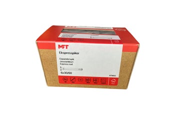Expanderspik 6x30/60 100st förzinkad