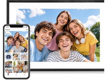10,1-tums Digital Fotoram med WiFi och Pekskärm