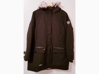 Svart Vinterjacka Parkas De Val Stl. L Fint ski.. (383033764 Svart Vinterjacka Parkas De Val Stl. L Fint ski.. (383033764