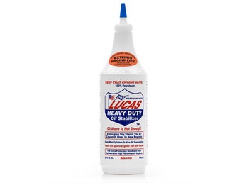 Lucas Heavy Duty Oil Stabilizer 10001 Reducerar oljeförbrukning, rök & HC värde