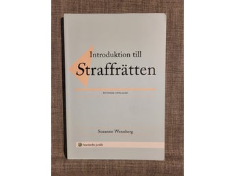 Introduktion till Straffrätten av Suzanne Wennberg, 2008