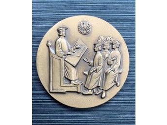 Italian Medal In Honor Of Constitution Disputes In Pisa Bertini