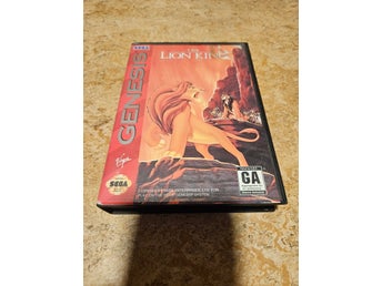 The Lion King (Sega Genesis / Mega Drive) - USA-utgåva / Komplett CIB