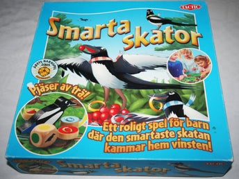 SMARTA SKATOR Komplett sällskapsspel/familjespel från TACTIC