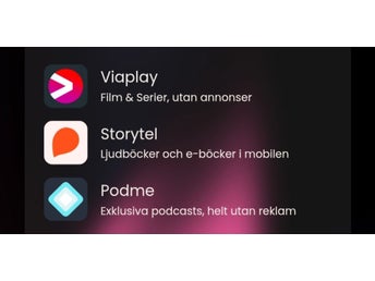 1 månad gratis Viaplay, Storytel och Podme
