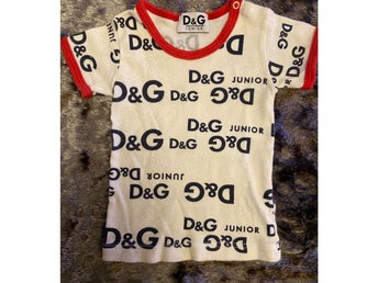 D&G vit t-shirt stl 80
