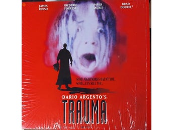 Dario Argento's Trauma 1993 106 Min 1-LD Laserdisc Beg Pris 245 Frakt 79