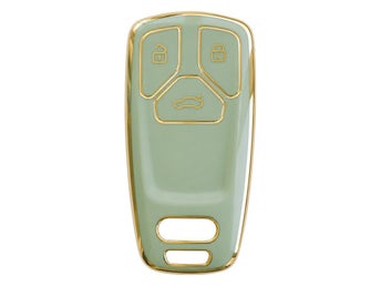 Key Cover for Audi A4 A5 Q5 Q7 Q5 Q7 SQ7 TT Car Remote green color