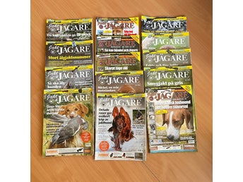 Jakt & Jägare tidningar 14st