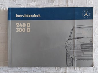 Mercedes Benz 240 D 300 D 1984