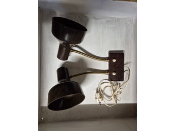 Retro Vägglampa med flexibla armar