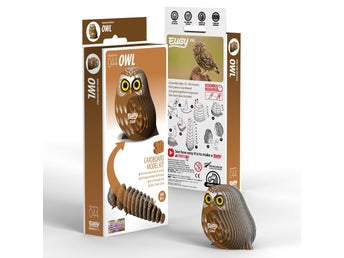 Byggsats av märket Eugy - Fågel Owl - Uggla
