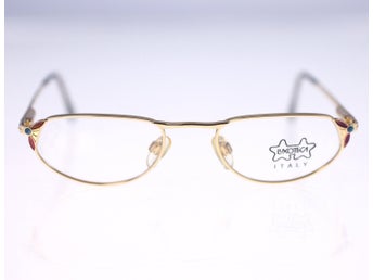 Luxottica 2173 G541 GEP 18k ladies vintage eyeglasses-original clear lenses-NEW