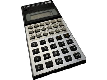 Vintage Casio fx-82 vetenskaplig miniräknare Scientific Calculator Made in Japan